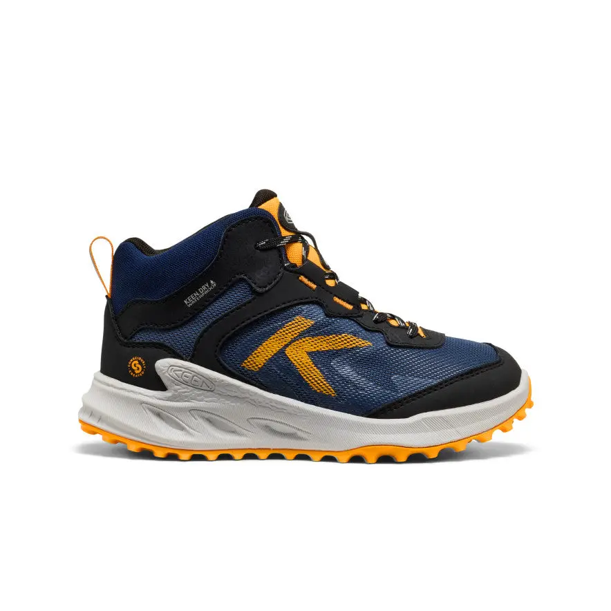 Big Kids' Zionic Waterproof Boot  |  Naval Academy/Bright Marigold 1