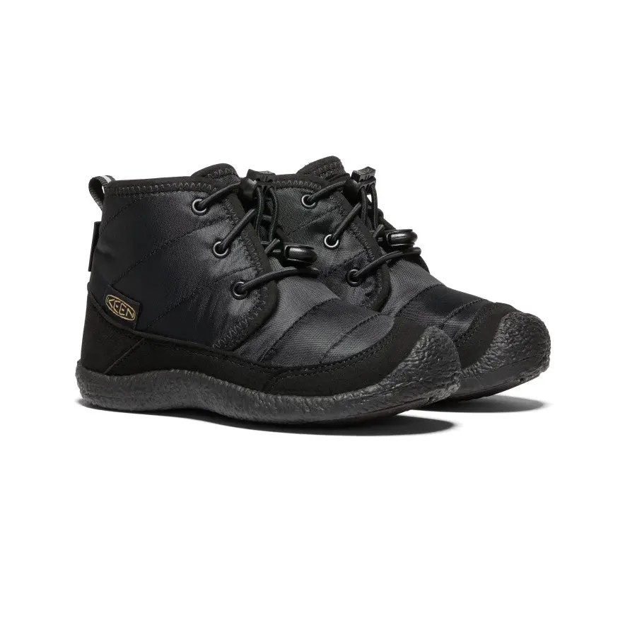 Little Kids' Howser Ii Waterproof Chukka | Black/Black 2
