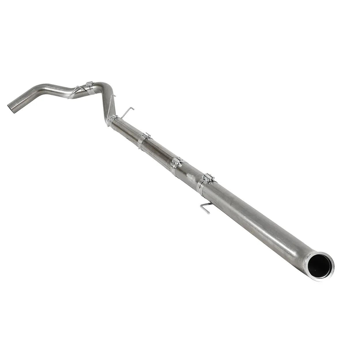 Seguler 5" Dpf Delete Downpipe Back Exhaust For 2019-2024 6.7L Ram Cummins 1