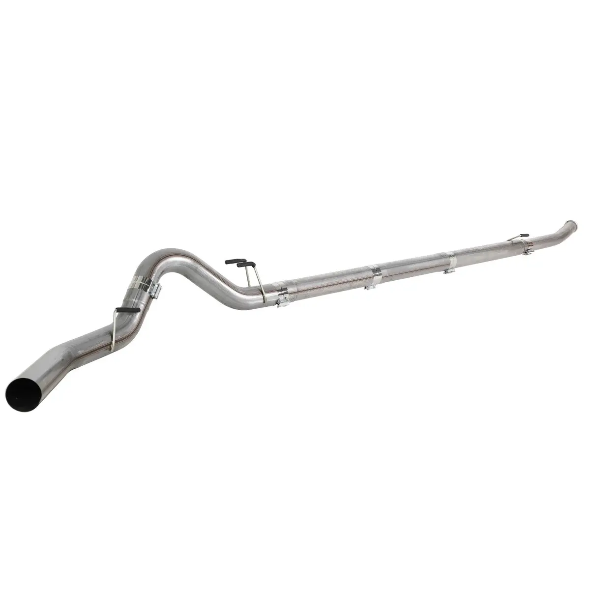 5″ Down-Pipe Back Dpf Delete Race Pipe For 6.7L Powerstroke 2011-2022 Ford F250 F350 (No Muffler) 1