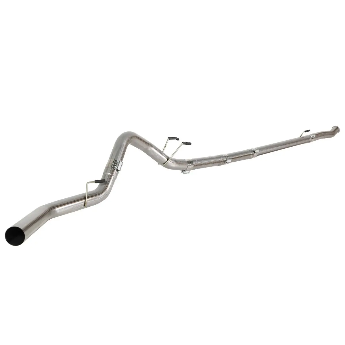 4" Down-Pipe Back Dpf Delete Race Pipe For 6.7L Powerstroke 2011-2022 Ford  F250 F350 (No Muffler) 1