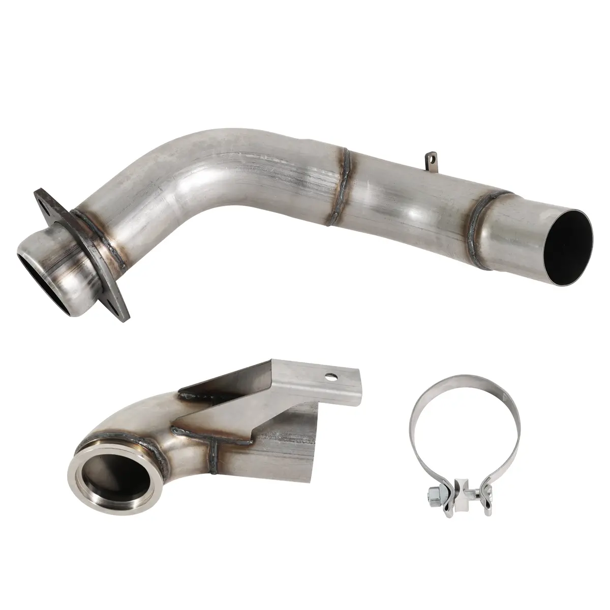 Seguler 4" Downpipe Exhaust For 2015-2019 6.7L Ford Powerstroke 1