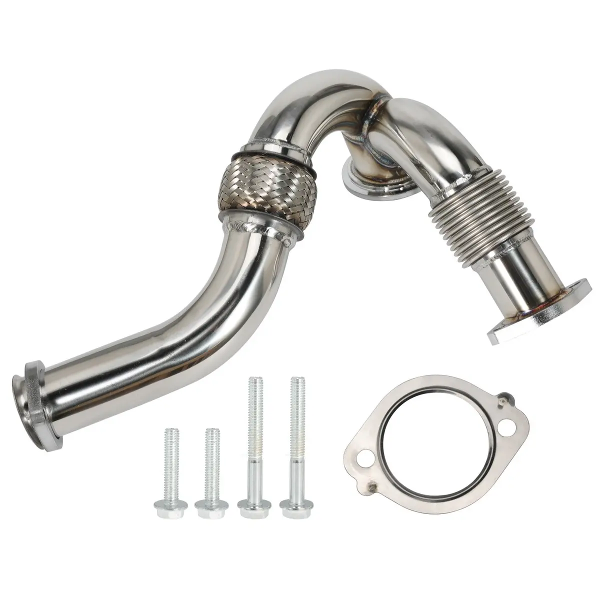 For 2003-2007 6.0L Powerstroke Ford F250-F550 Super Duty Turbocharger Y-Pipe Up-Pipe 1