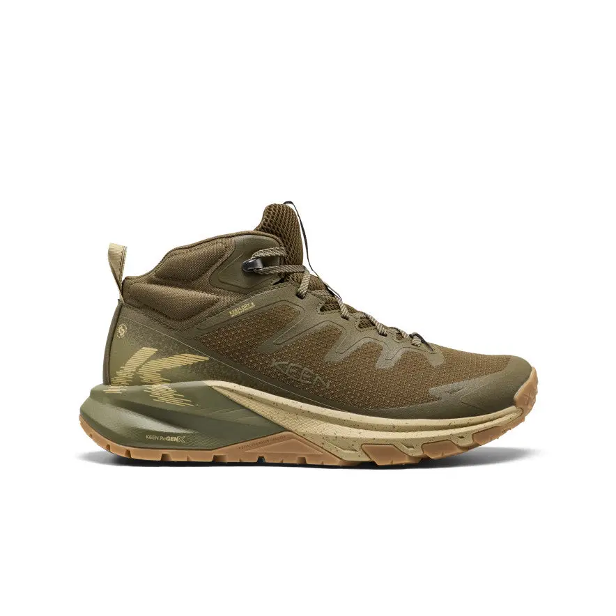 Men's Targhee Apex Waterproof Hiking Boot  |  Dark Olive/Khaki 1