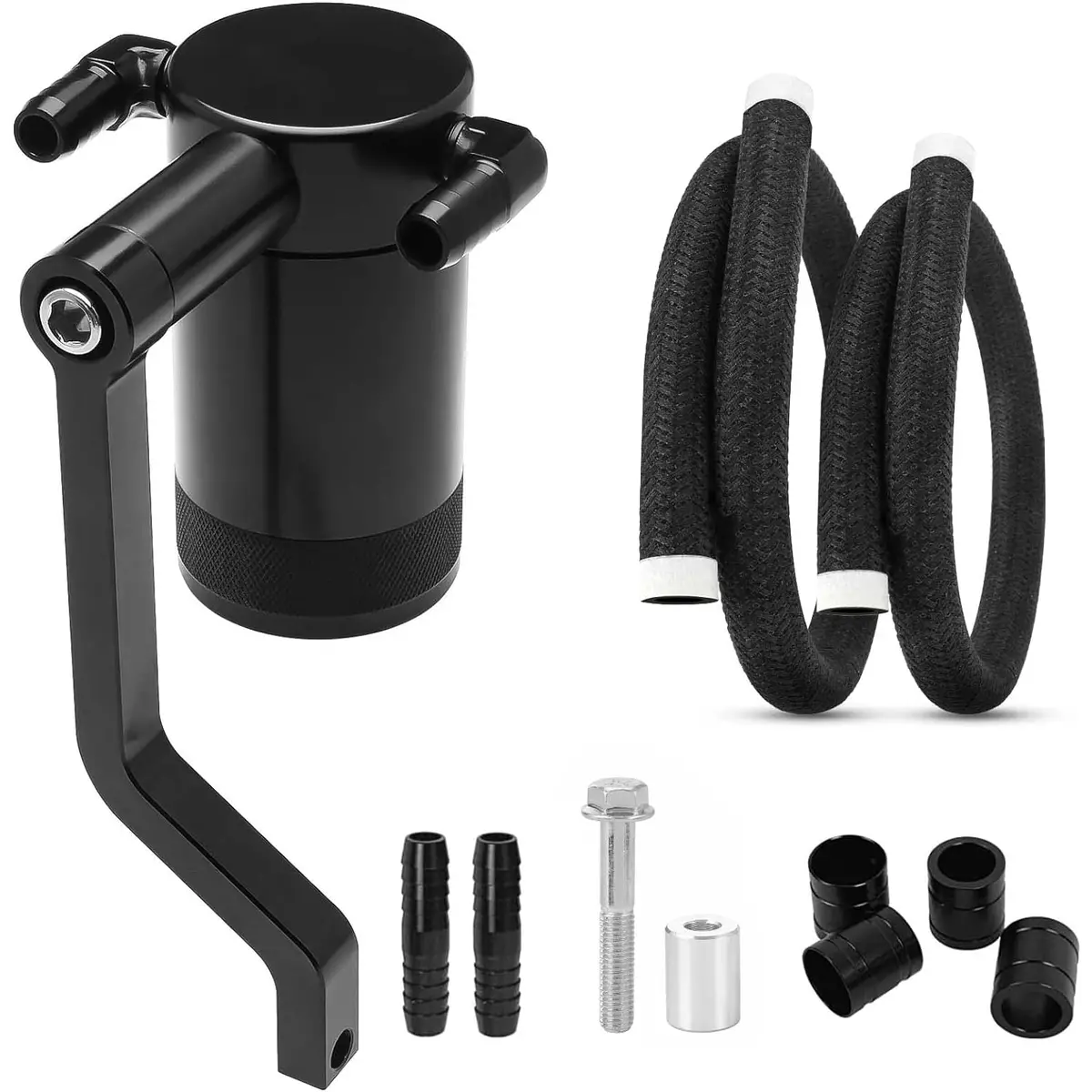 6.4L Oil Catch Can Technology Z-Bracket For 5.7 6.4L Hemi 2011-2021 Dodge Charger Challenger Chrysler 300 1