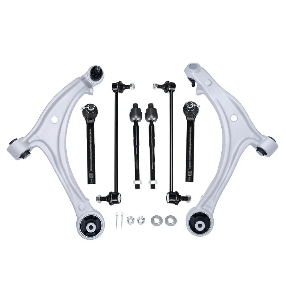 Seguler 2005-2010 Odyssey 8Pc Front Control Arm Ball Joint Tie Rod Sway Bar Link Kit 1