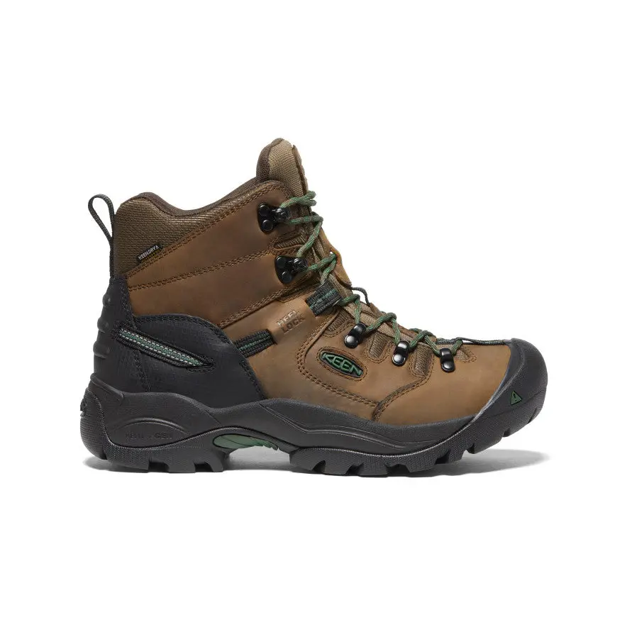 Men's Pittsburgh Energy 6" Waterproof Boot (Soft Toe) | Cascade Brown/Greener Pastures 1