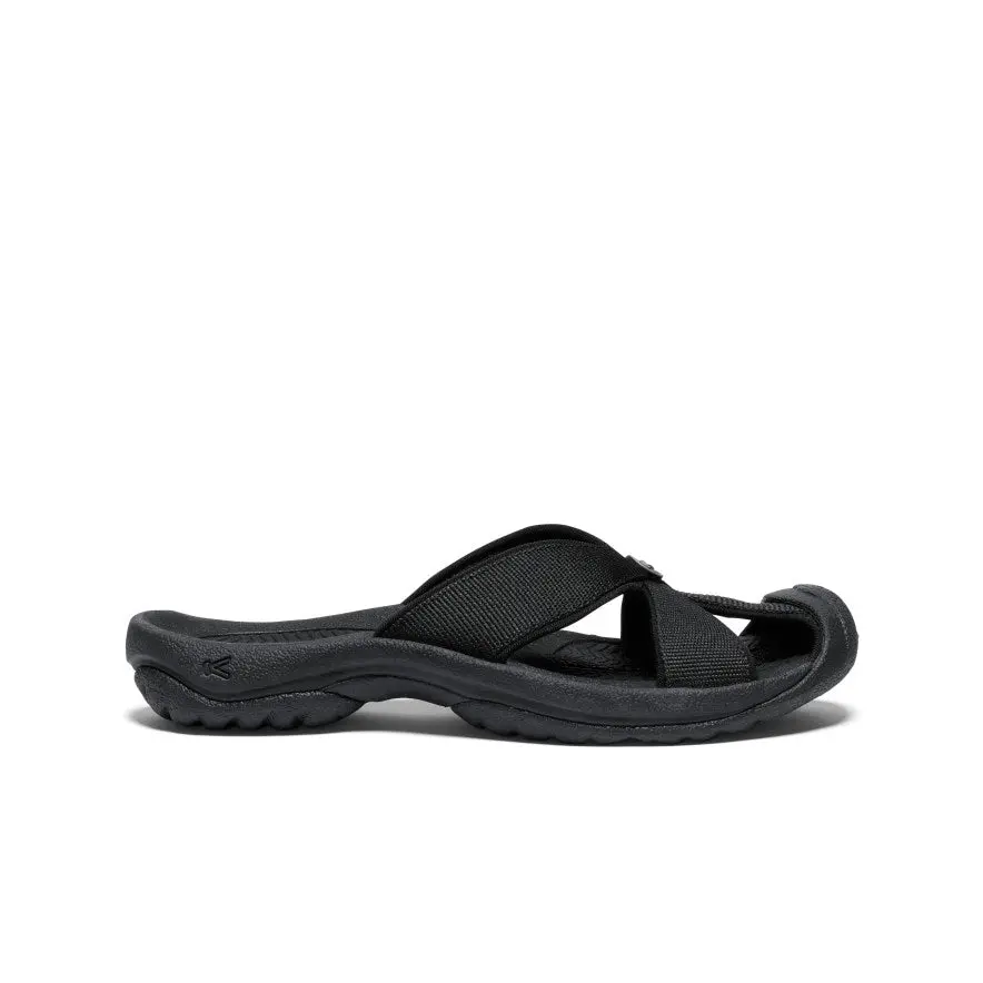 Women's Bali Slide Sandal  |  Black/Steel Grey 1