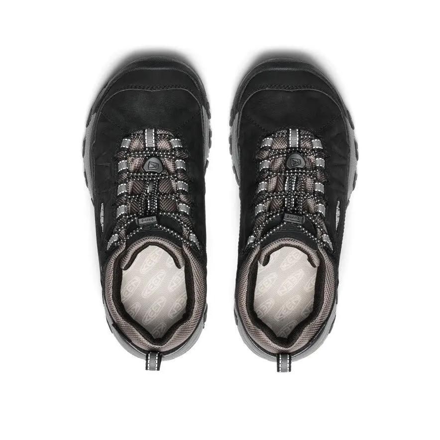 Big Kids' Targhee Iv Waterproof Hiking Shoe | Black/Steel Grey 4