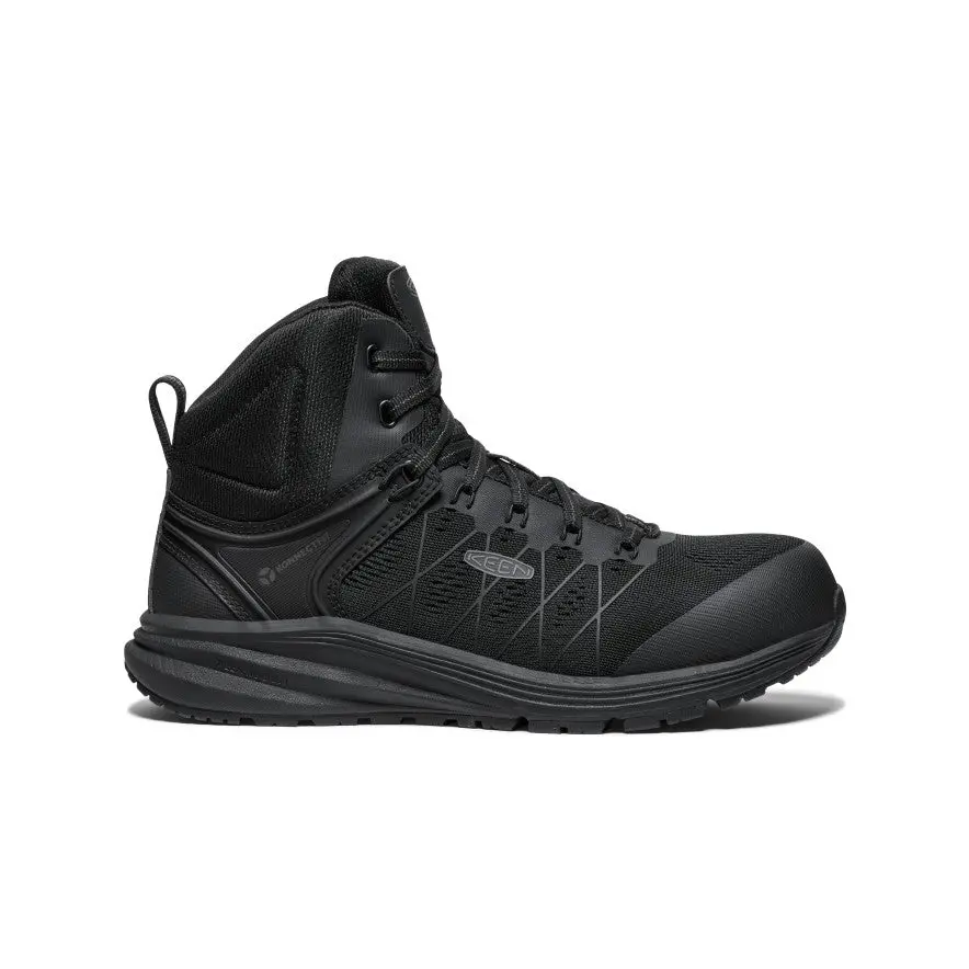 Men's Vista Energy Mid Esd (Carbon Toe)  |  Black/Black 1