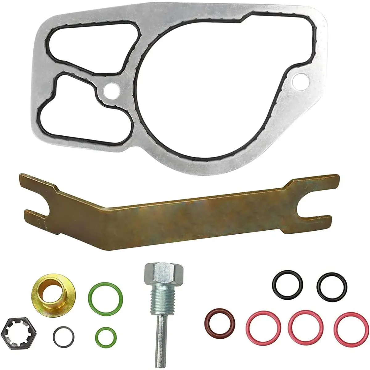 Hpop High Pressure Oil Pump Kit & Base Gasket For 7.3L Powerstroke Ford (1994.5-2003) 1
