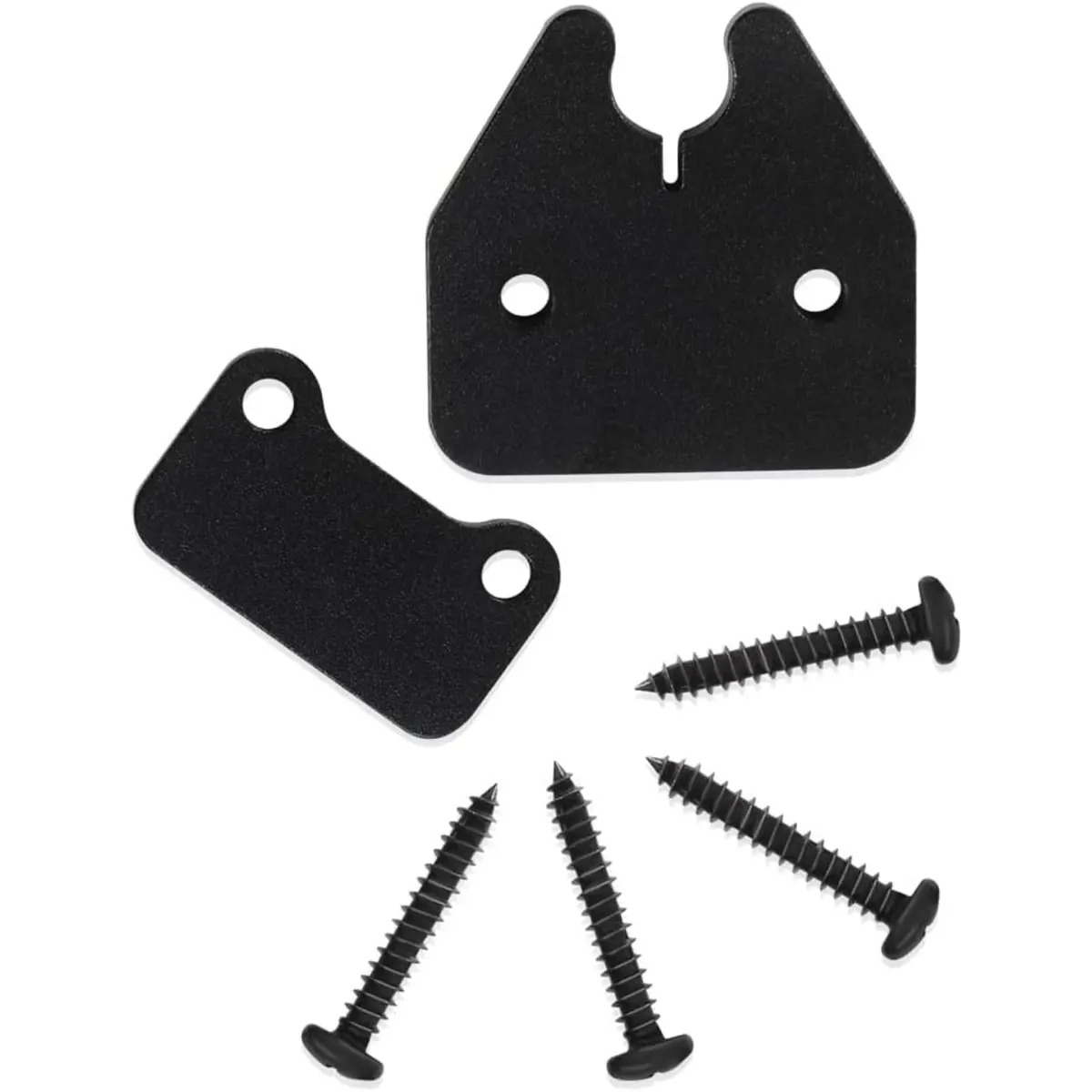 Sun Visor Clips Sun Visor Repair Kit For Dodge Ram 1500 2019-2023 Aluminum Black 1