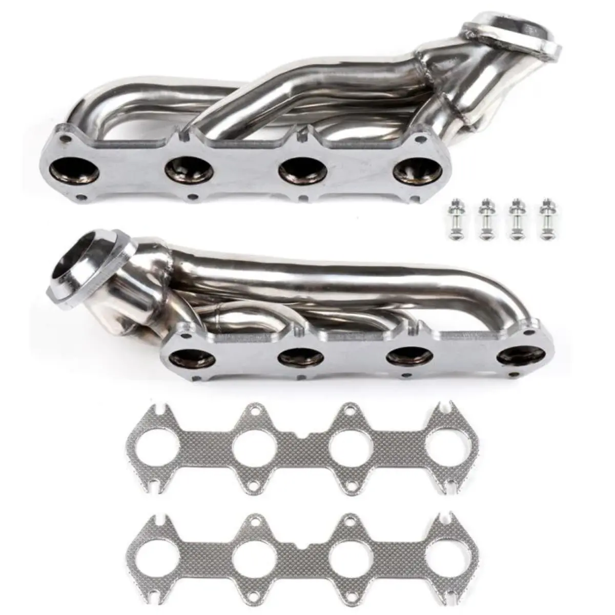 Performance Stainless Shorty Exhaust Manifold Headers For Ford F150 2004-2010 5.4L V8 1