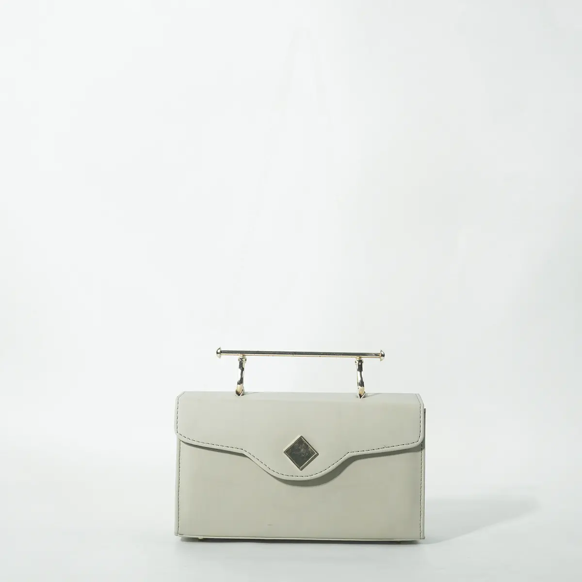 Elegant Box Bag Beige 1