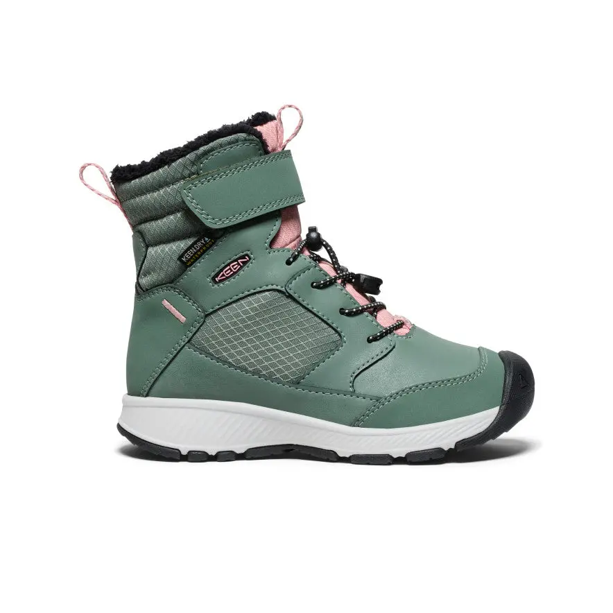 Little Kids' Skua Waterproof Winter Boot  |  Dark Forest/Rose Elegance 1