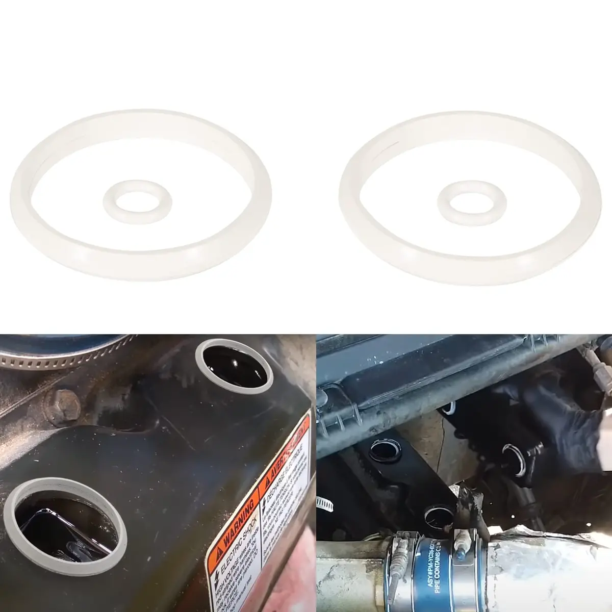 Crankcase Ccv Breather O-Ring Vent Valve Seals For 7.3L Powerstroke Ford F250 F350 (1999-2003) 1