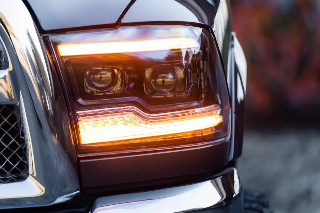 Morimoto Dodge Ram (09-18): Xb Led Headlights (Amber Drl) - Lf520-A-Asm 1