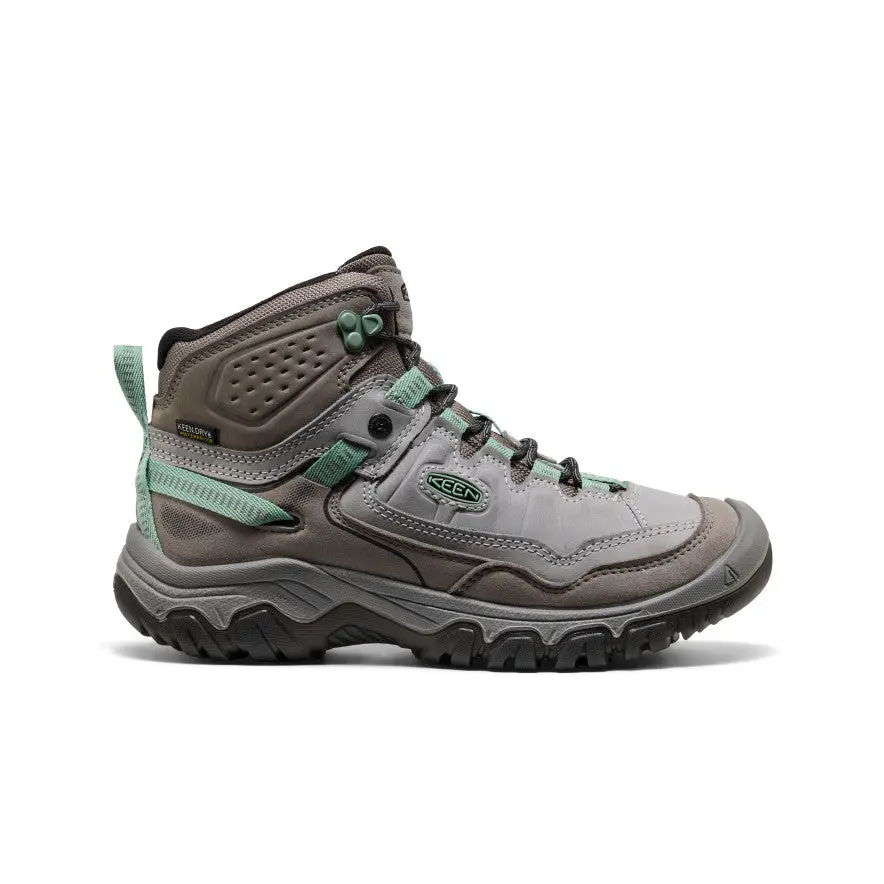 Women's Targhee Iv Waterproof Hiking Boot  |  Alloy/Granite Green 1