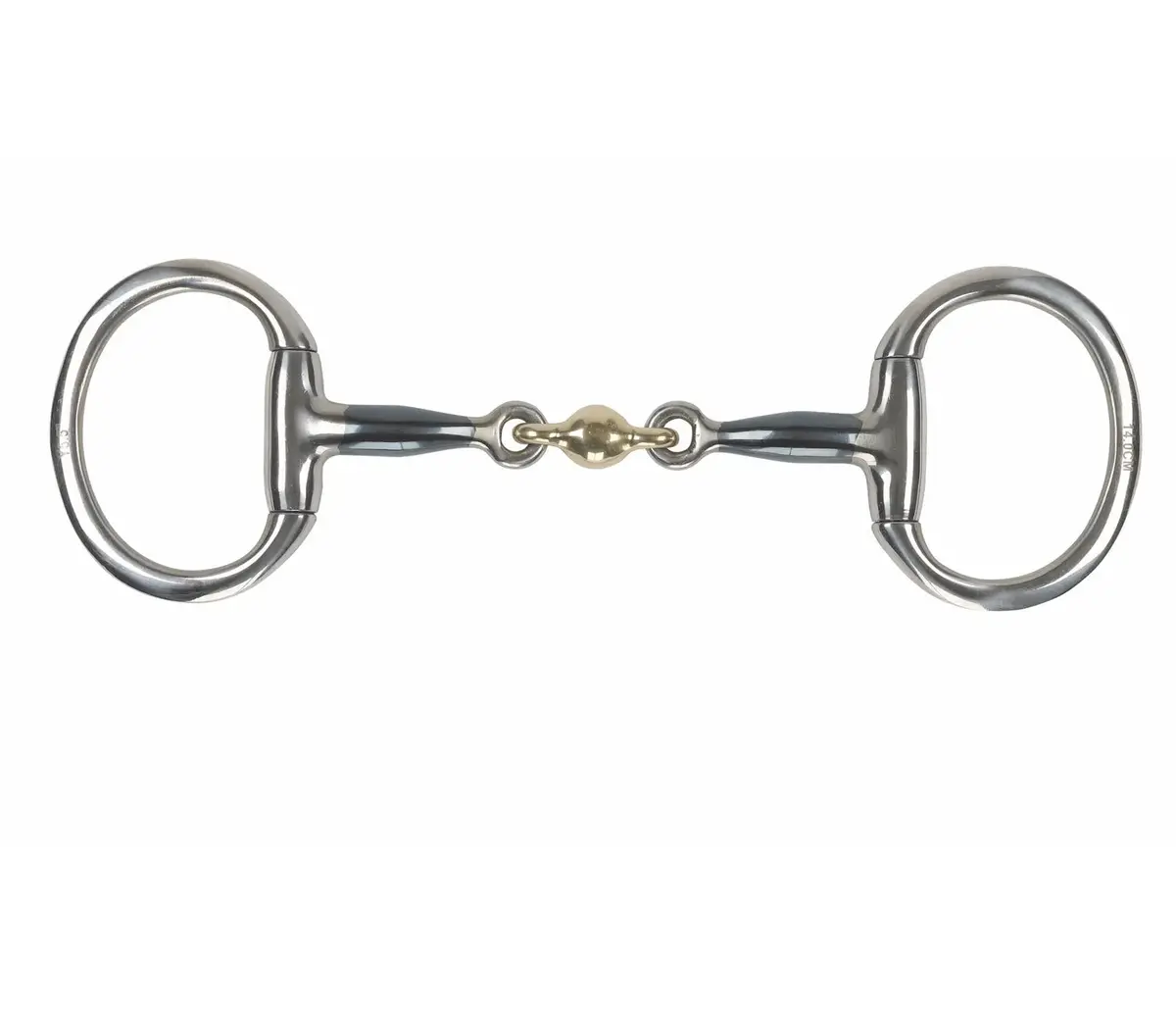 Shires Blue Sweet Flat Eggbutt With Lozenge Bit 1