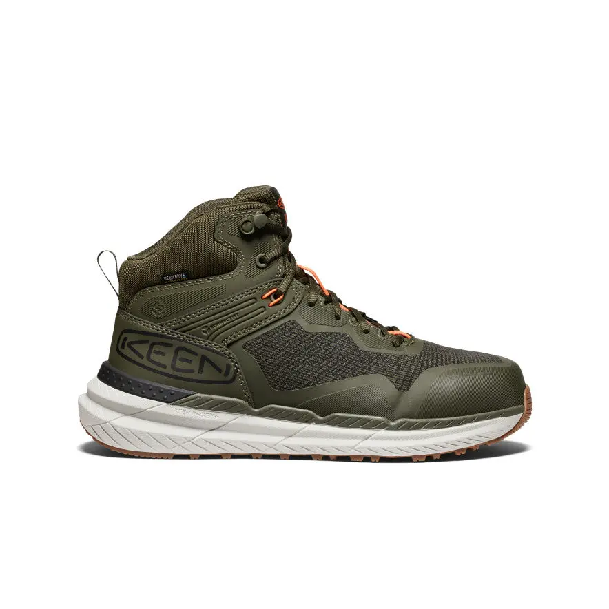 Men's Synchro Waterproof Work Boot (Carbon Toe) | Forest Night/Gum 1