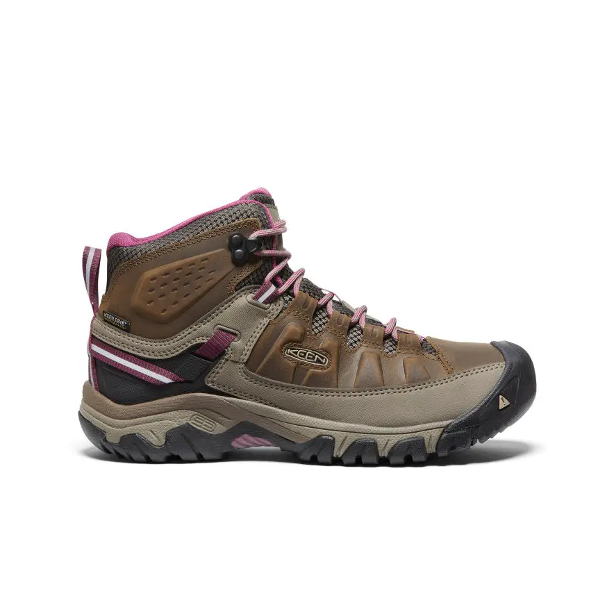 Women's Targhee Iii Waterproof Mid  |  Weiss/Boysenberry 1