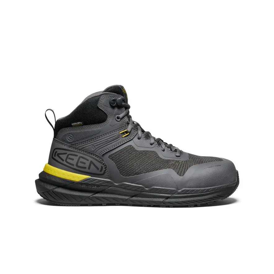 Men's Synchro Waterproof Work Boot (Carbon Toe) | Magnet/Black 1