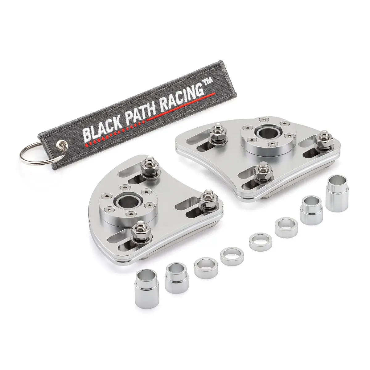 1994-2004 Ford Mustang 3-Bolt Perfect Fit Adjustable Front Camber Plate 1