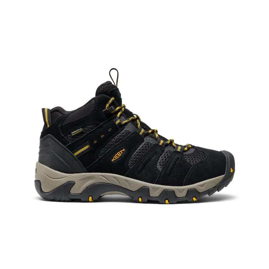 Men's Headout Waterproof Hiking Boot  |  Black/Lemon Curry 1