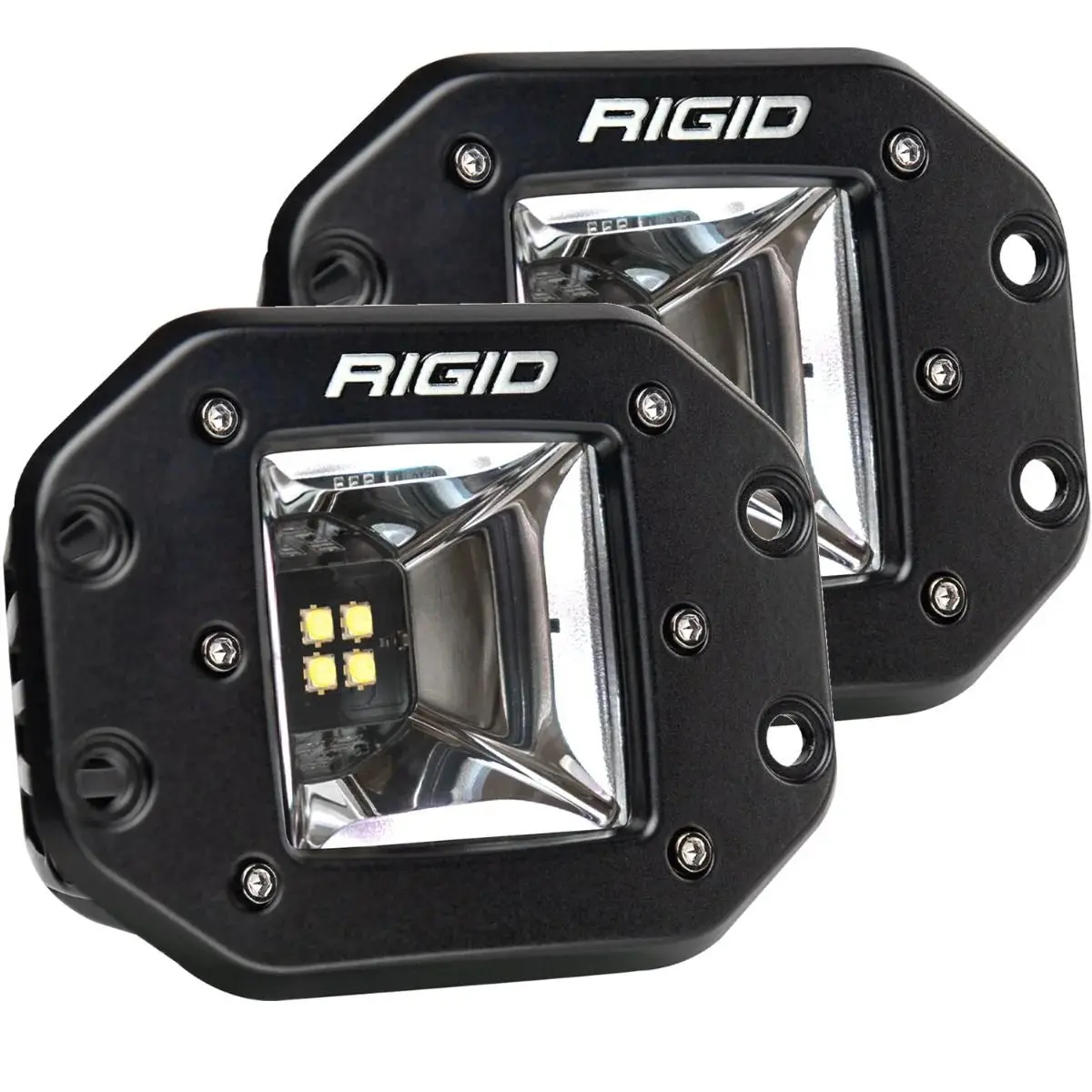 Rigid Industries Radiance+ Scene Rgbw Flush Mount Led Lights (Sold In Pairs) 1