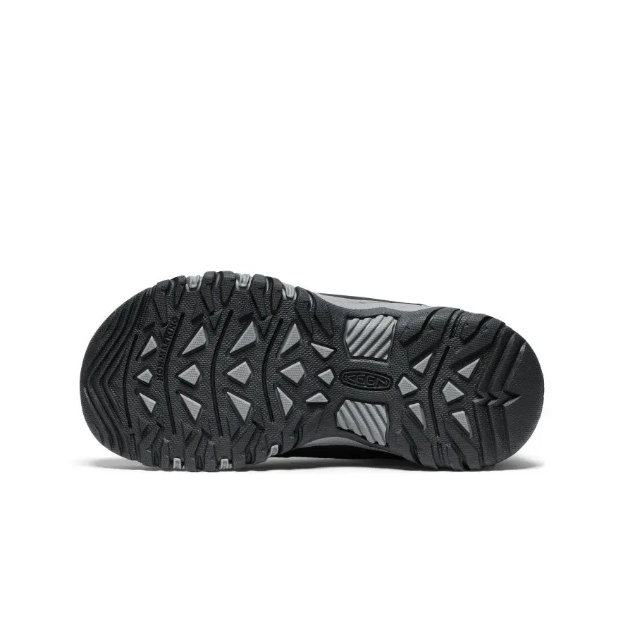 Big Kids' Targhee Iv Waterproof Hiking Shoe | Black/Steel Grey 6