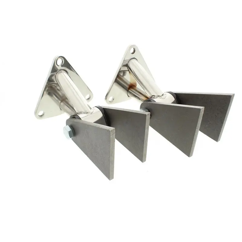 Small & Big Block Polished Stainless Engine Motor Mounts For Chevy Sbc 350 Bbc 454 1