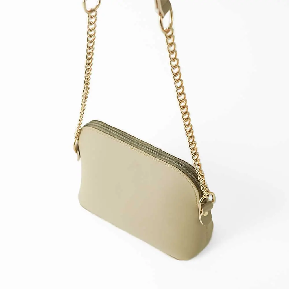 Pouch Size Shoulder Bag Beige 1