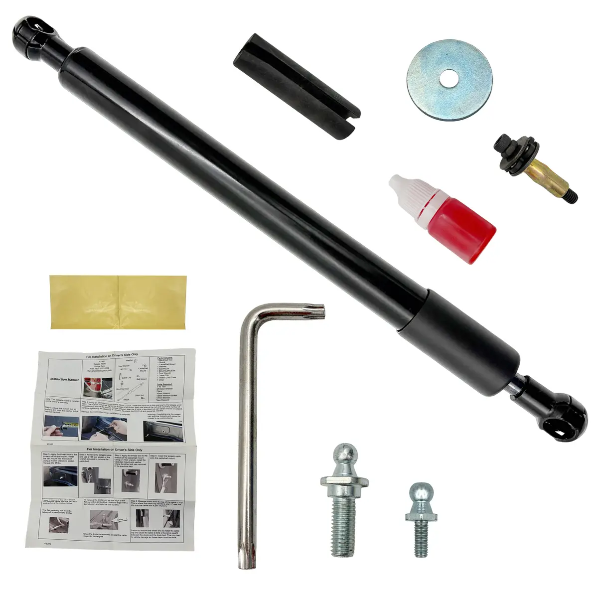Seguler Tailgate Assist Shock For 2003-2008 Ram 1500 & 2003-2009 Ram 2500 3500 1