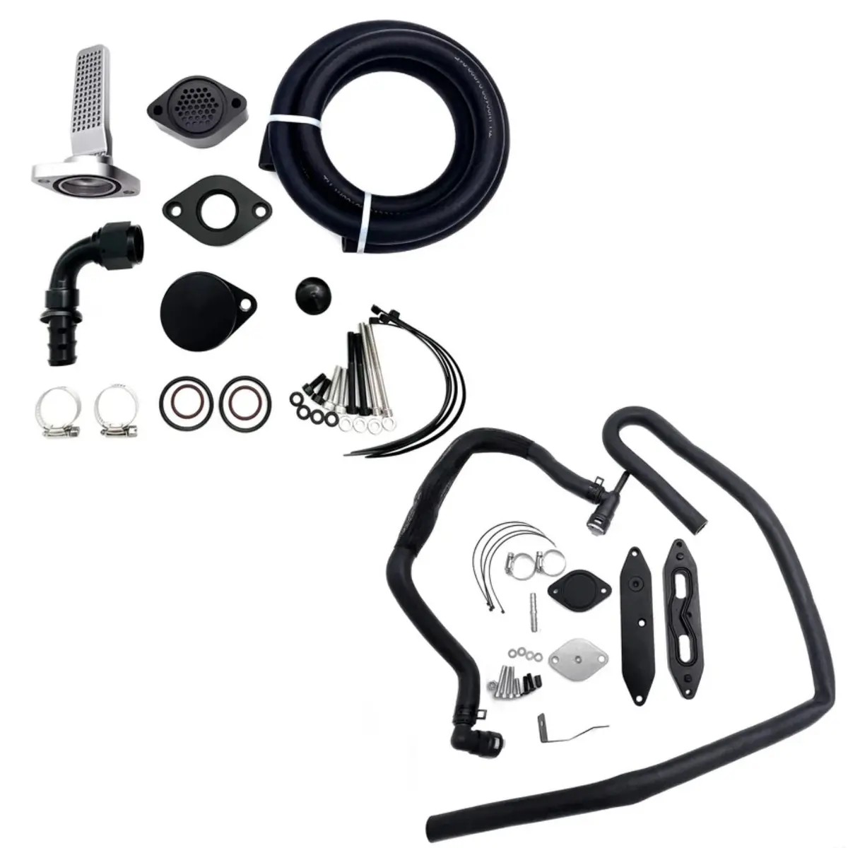 Ccv Pcv Reroute & Egr Delete Kit For 2011-2019 6.7L Ford Powerstroke F250 F350 1