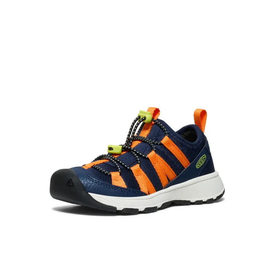 Little Kids' Motozoa Sneaker | Naval Academy/Bright Marigold 3