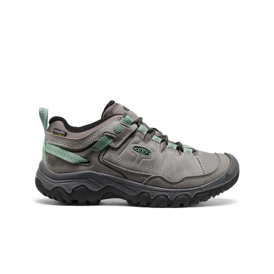 Women's Targhee Iv Waterproof Hiking Shoe  |  Alloy/Granite Green 1