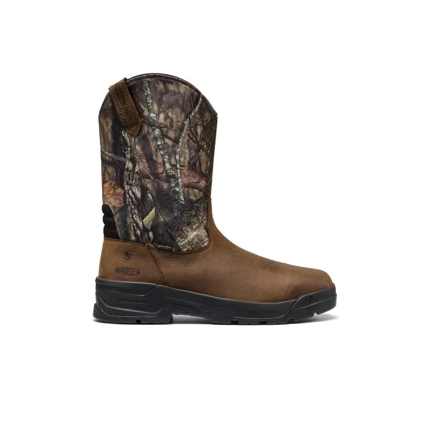 Men's Flatland Pull-On Waterproof Work Boot (Soft Toe)  |  Mossy Oak®  Break-Up Country©® 1