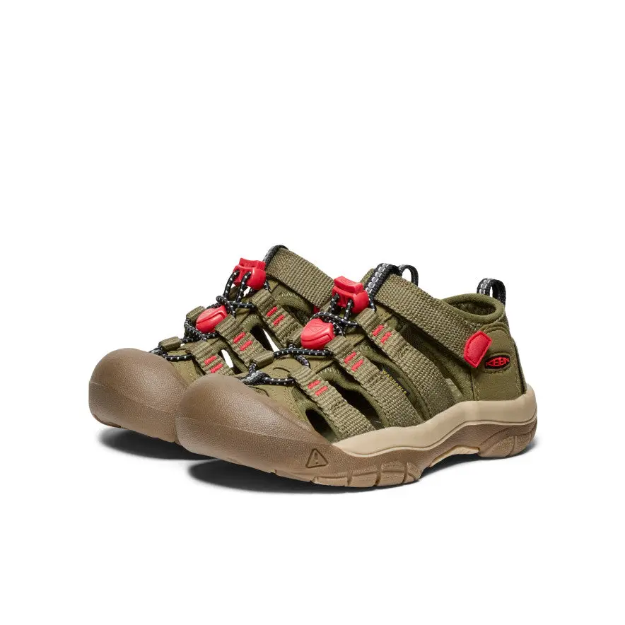 Little Kids' Newport H2 | Martini Olive/Aura Orange 3
