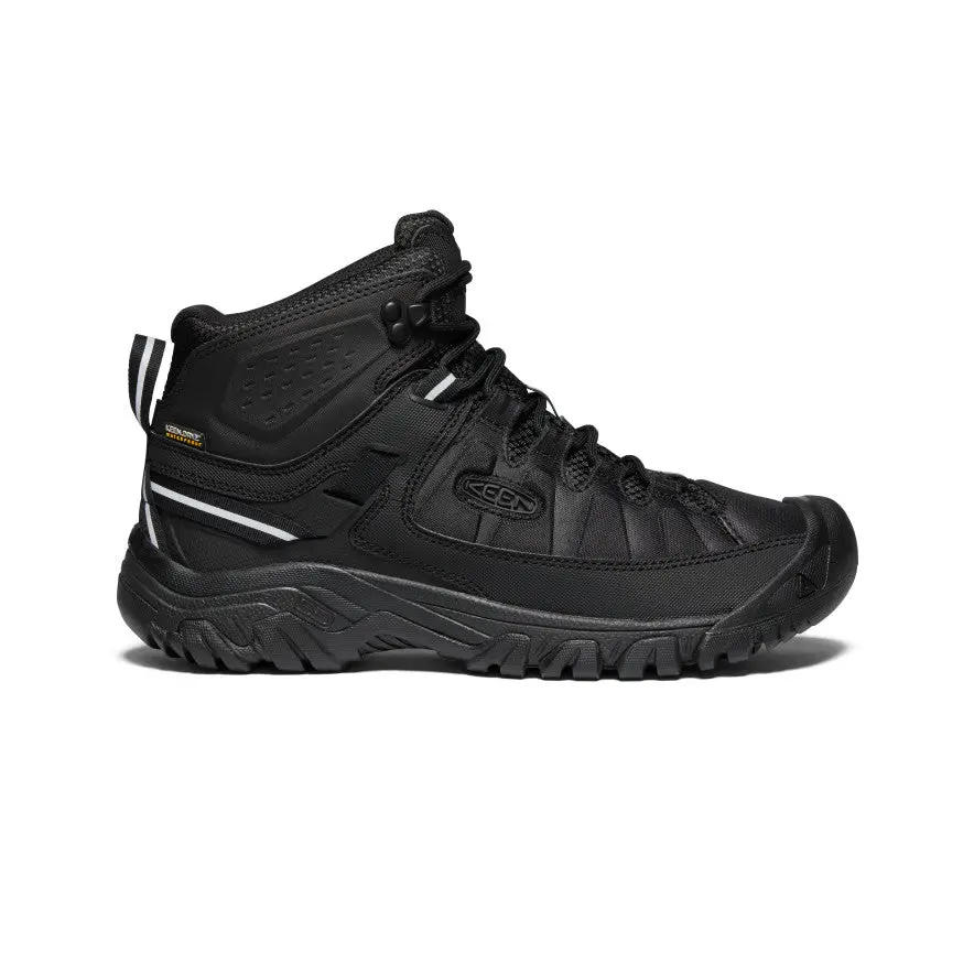 Men's Targhee Exp Waterproof Hiking Boot  |  Black/Black 1
