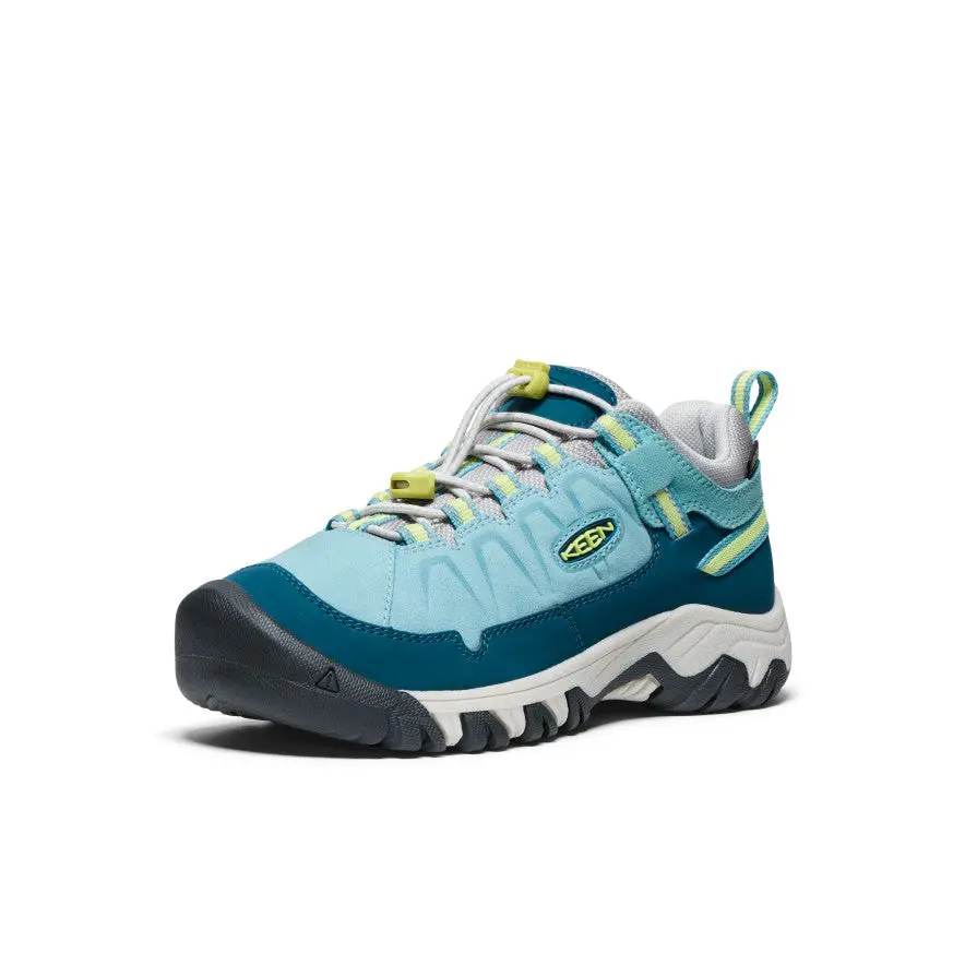 Big Kids' Targhee Iv Waterproof Hiking Shoe | Reef Waters/Daiquiri Green 3