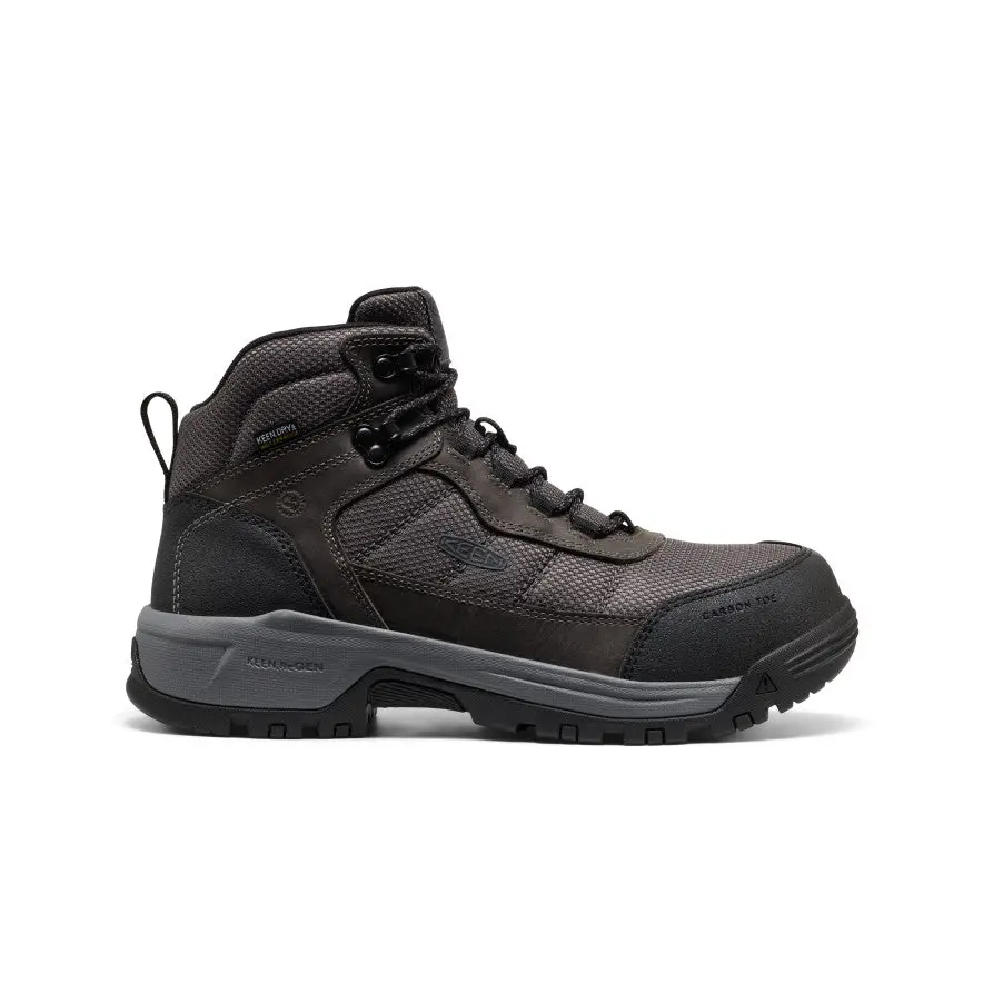 Men's Skokie Waterproof Work Boot (Carbon Toe)  |  Magnet/Black 1