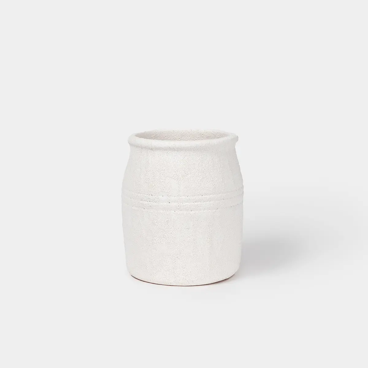 Distressed Coarse Terracotta Crock 1