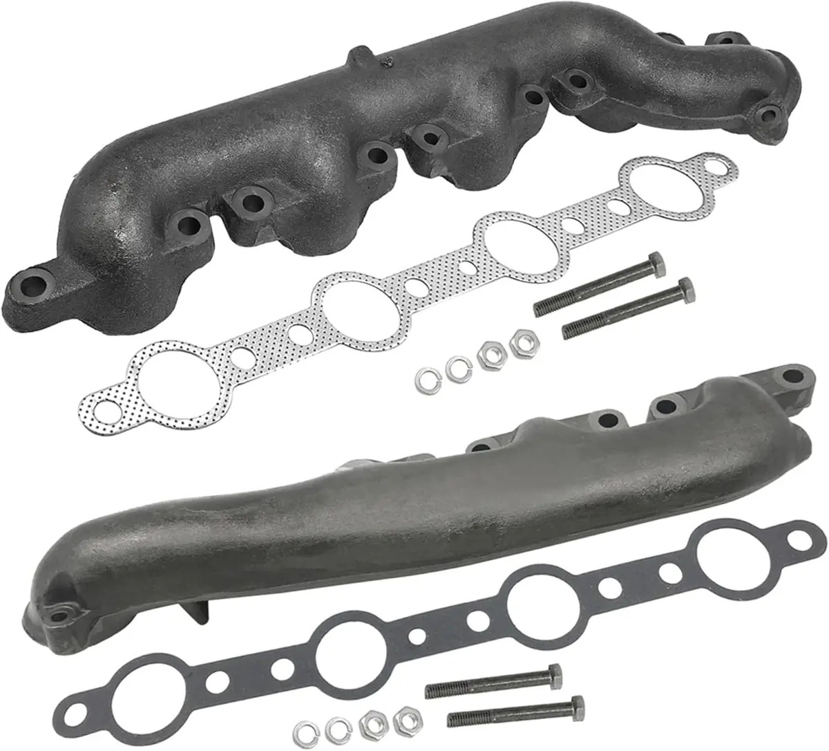 Exhaust Manifold Kit For 7.3L Powerstroke Ford F250 F350 (1999-2003) Left & Right 1