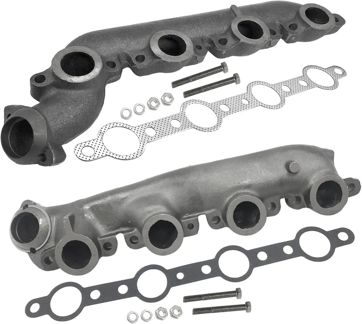 Exhaust Manifold Kit For 7.3L Powerstroke Ford F250 F350 (1999-2003) Left & Right 2