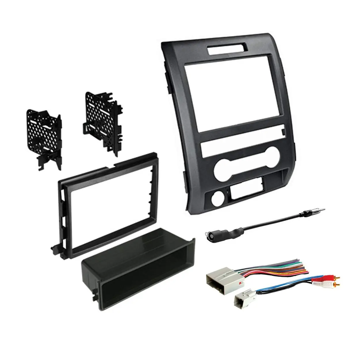 Dash Kit For Ford F-150 2009-2014 Replacement For Antenna Adapter And Harness 1
