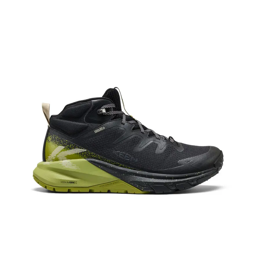 Men's Targhee Apex Waterproof Hiking Boot  |  Black/Golden Cypress 1
