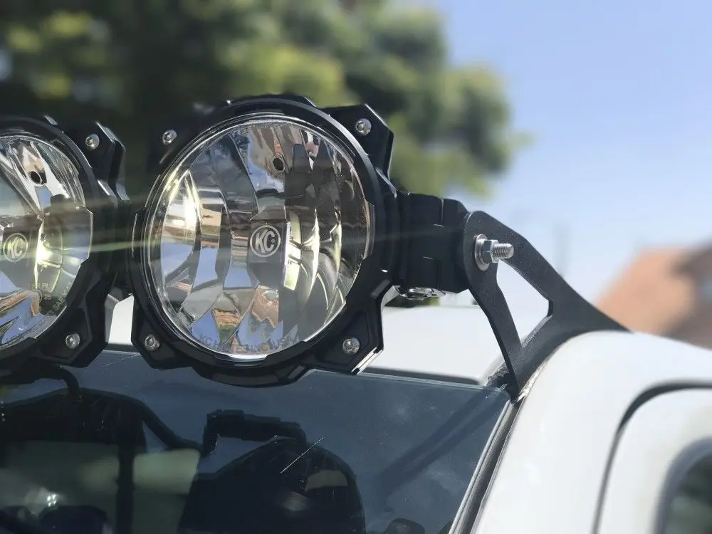 Kc Hilites Bracket Set - 57" Pro6 Gravity® Led - Overhead Mount - Pair - For 15-20 Ford F150 / Raptor - #7379 2
