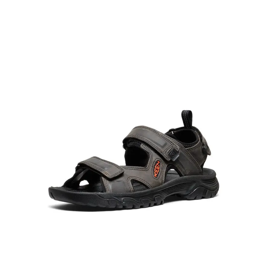 Men's Targhee Iii Open Toe Sandal | Grey/Black 3
