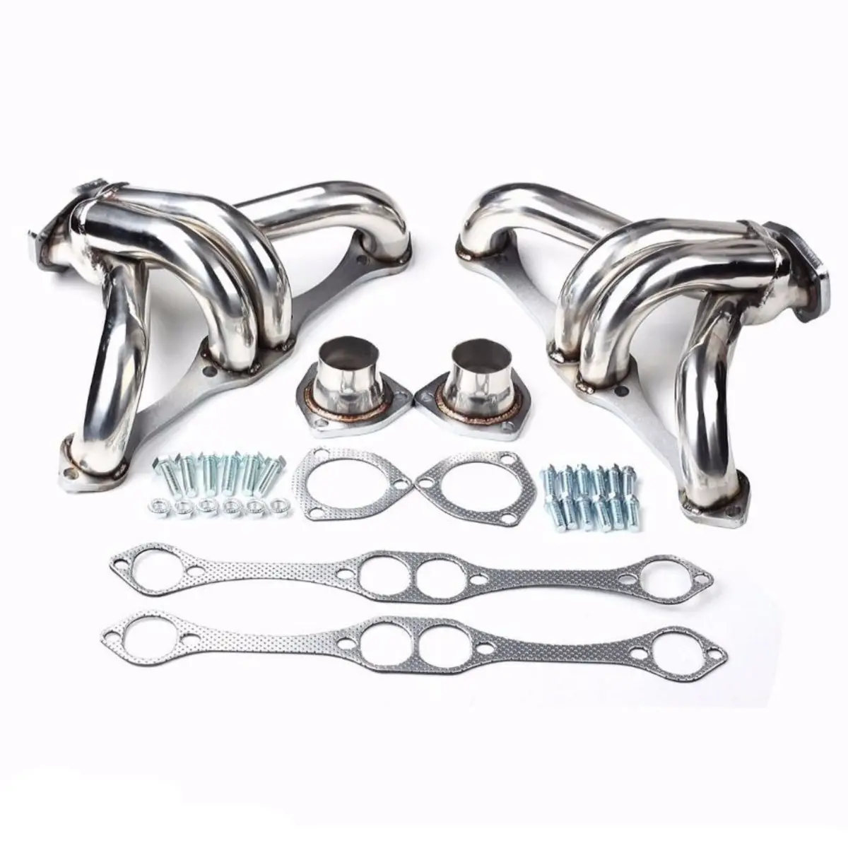 Exhaust Manifold Header For Chevy Sbc Small Block Sb V8 262 265 283 305 327 350 400 1