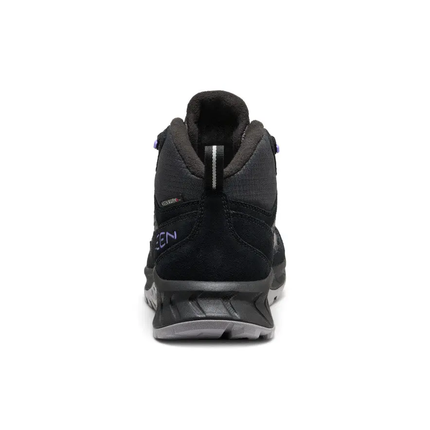 Women's Hightrail Polar Waterproof Hiking Boot | Black/Aster Purple 5
